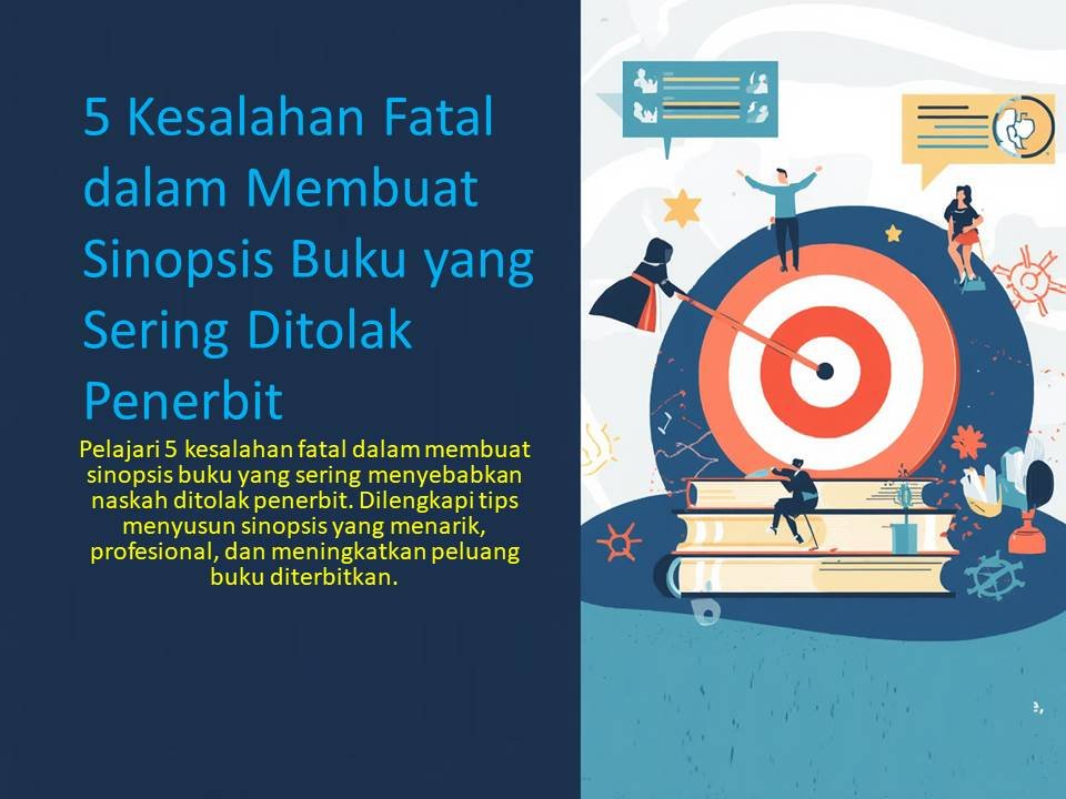 5 Kesalahan Fatal dalam Membuat Sinopsis Buku yang Sering Ditolak Penerbit
