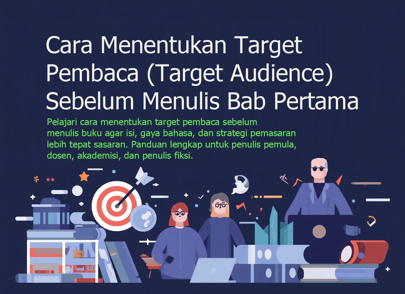 Cara Menentukan Target Pembaca (Target Audience) Sebelum Menulis Bab Pertama