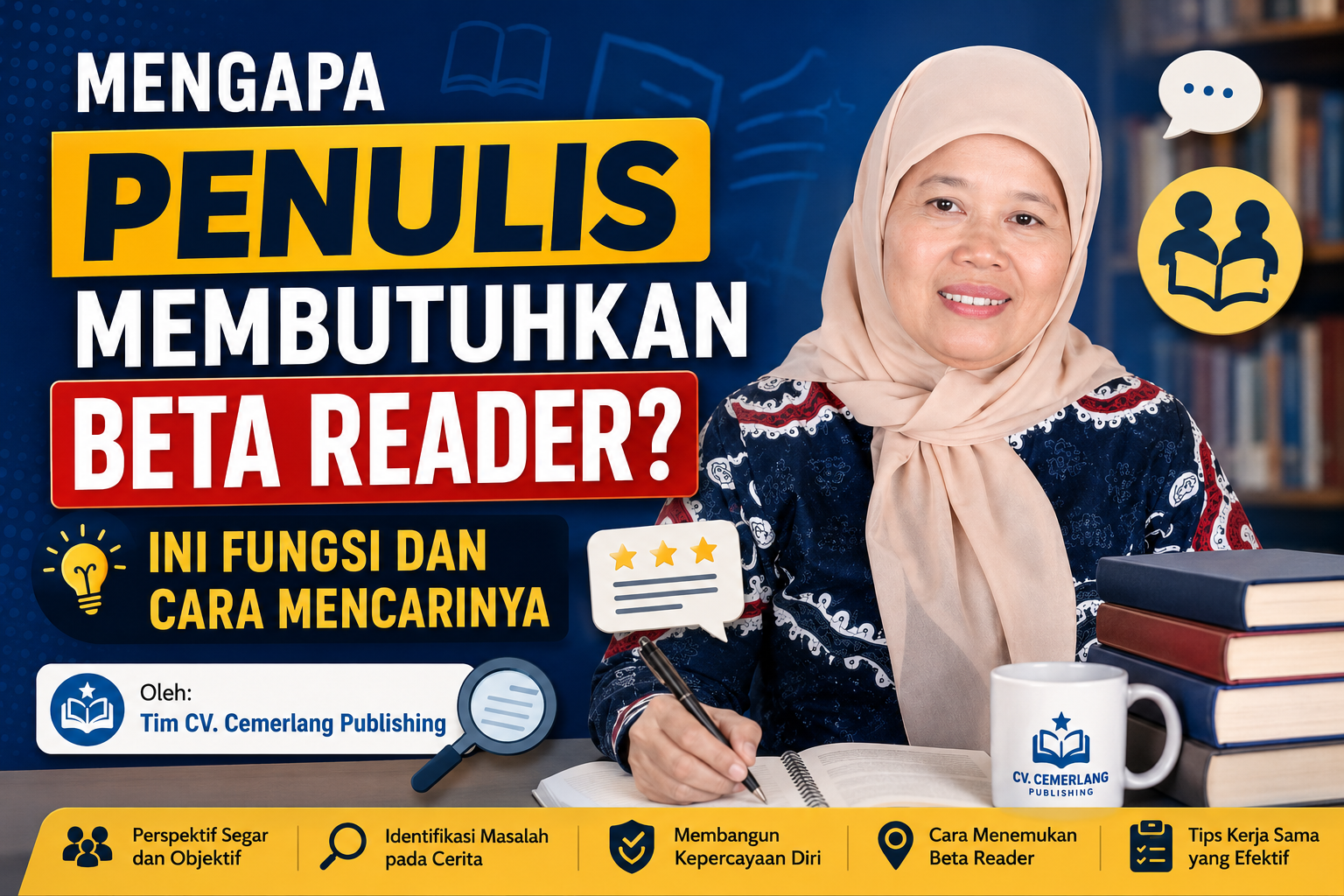 Mengapa Penulis Membutuhkan Beta Reader Ini Fungsi dan Cara Mencarinya