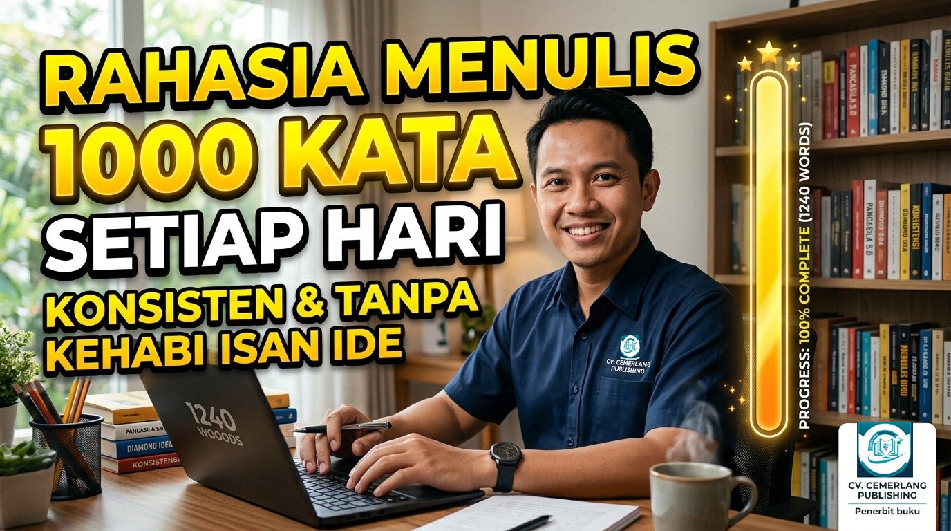 Rahasia Konsistensi Menulis Buku 1000 Kata